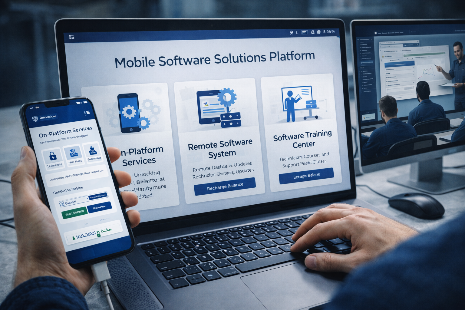 Technical service environment